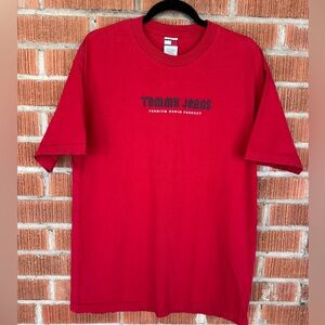 Tommy “Jeans” Hilfiger Red Short Sleeve Tee